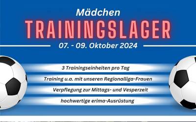 GIRLS ONLY +++Mädchen-Trainingslager beim BFV 08